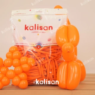 TURUNCU SOSİS BALON (260) 100 LÜ (KAL)