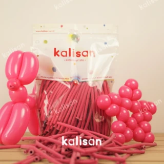 K.PEMBE SOSİS BALON (260) 100 LÜ (KAL)