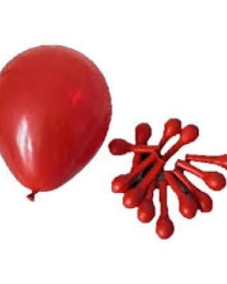 5 İNC KIRMIZI BALON 100 LÜ (KAL)