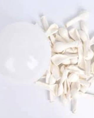 5 INC BEYAZ (WHİTE) BALON 100LÜ