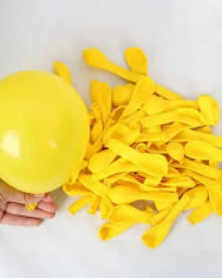 5 INC SARI (YELLOW) BALON 100LÜ