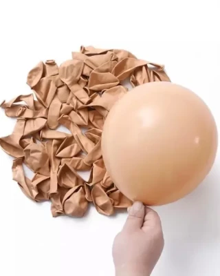 5 INC SÜTLÜ KAHVE (BLUSH) BALON 100LÜ