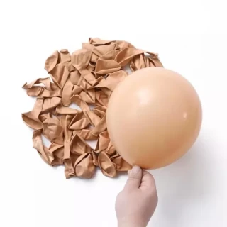 5 INC SÜTLÜ KAHVE (BLUSH) BALON 100LÜ