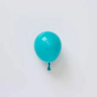5 INC CARİBBEAN BLUE BALON 100LÜ