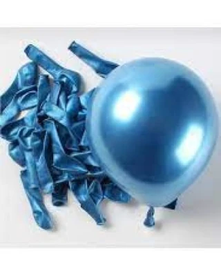 5 INC MAVİ MİRROR BALON 100LÜ