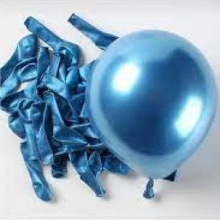 5 INC MAVİ MİRROR BALON 100LÜ