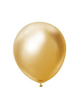 5 INC METALİK GOLD BALON 100LÜ