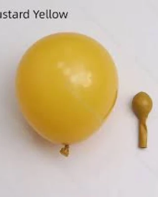 5 INC RETRO MUSTARD BALON 100LÜ