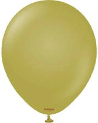 5 INC RETRO OLİVE BALON 100LÜ
