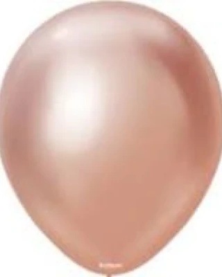 12 INC MİRROR ROSE GOLD BALON 50Lİ