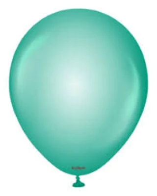 12 INC KRİSTAL TURKUAZ BALON 100LÜ