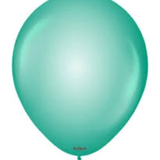12 INC KRİSTAL TURKUAZ BALON 100LÜ