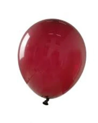 12 INC KRİSTAL BORDO (BURGUNDY) BALON 100LÜ