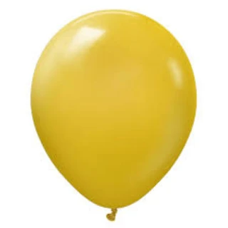 12 INC RETRO MUSTARD BALON 100LÜ