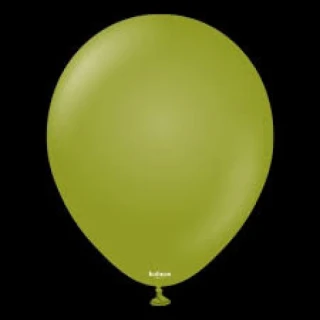 12 INC RETRO (YAĞ YEŞİLİ) OLİVE BALON 100LÜ
