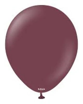 18 INC BORDO (BURGUNDY) BALON 25Lİ