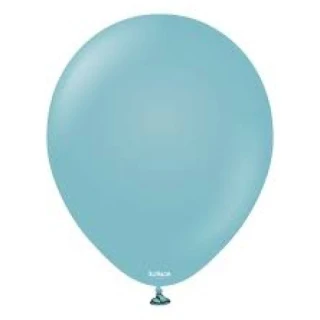 18 INC RETRO BLUE GLASS BALON 25Lİ