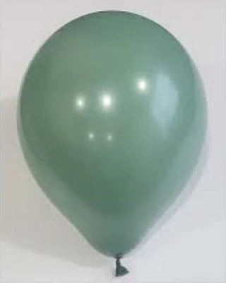 18 INC RETRO SAGE BALON 25Lİ