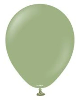 18 INC RETRO EUCALYPTUS BALON 25Lİ