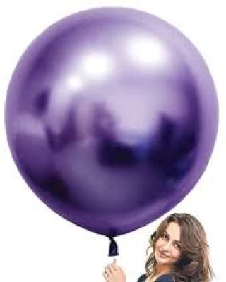 24 INC MİRROR VİOLET BALON 2Lİ