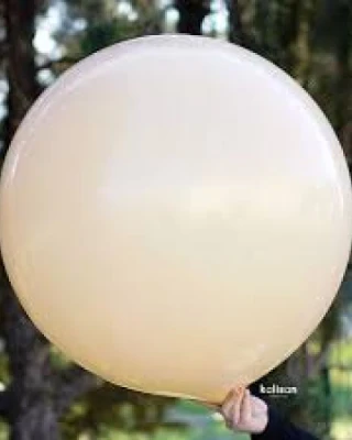 24 INC RETRO WHİTE SAND BALON 2Lİ