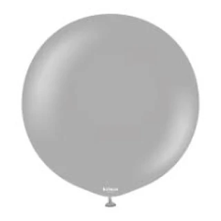 36 INC GRİ BALON 2Lİ