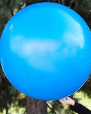 36 INC CARİBBEAN BLUE BALON 2Lİ