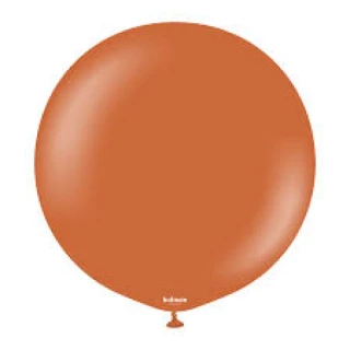 36 INC RETRO RUST ORANGE BALON 2Lİ